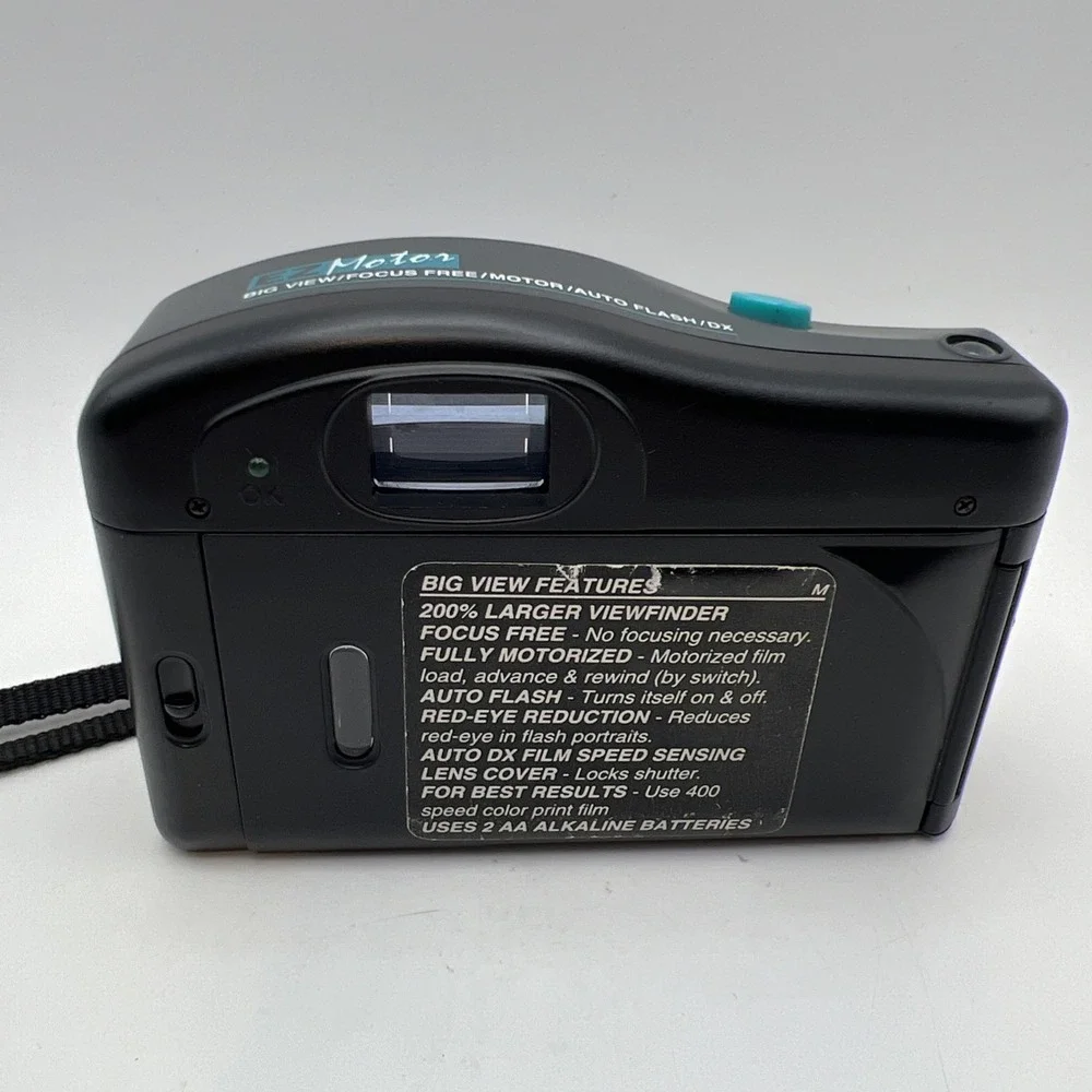 Vivitar Big View BV35 35mm Film Camera Point & Shoot AF - TESTED & WORKING!!!